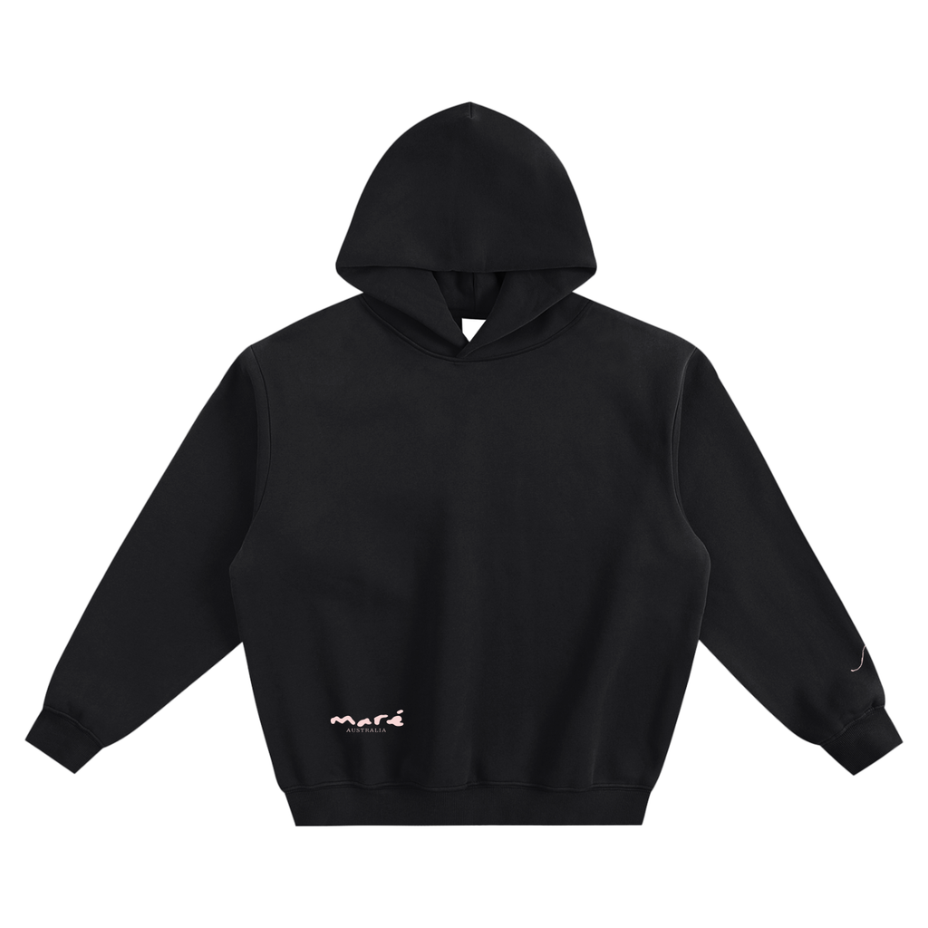 Champagne marè fleeced hoodie