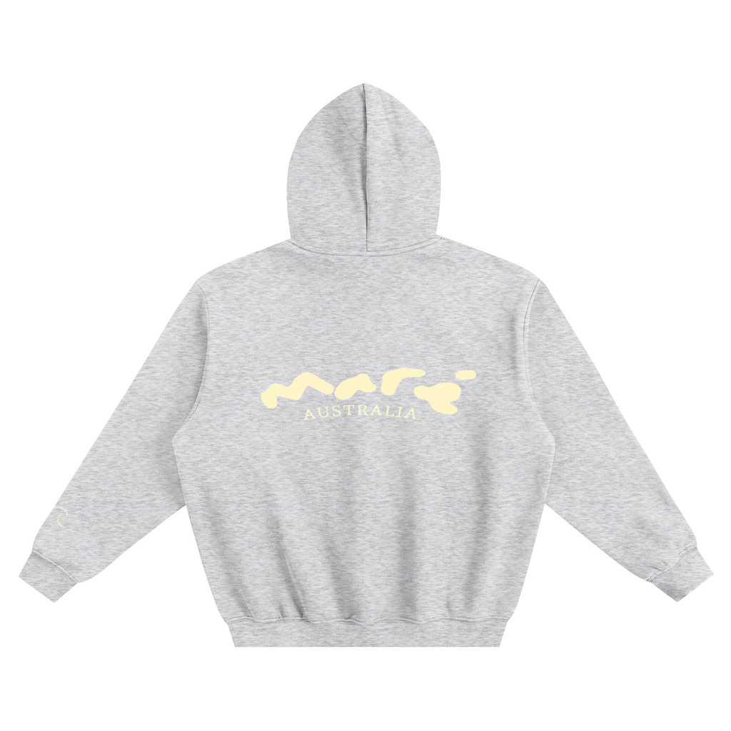 Baby yellow marè fleeced hoodie