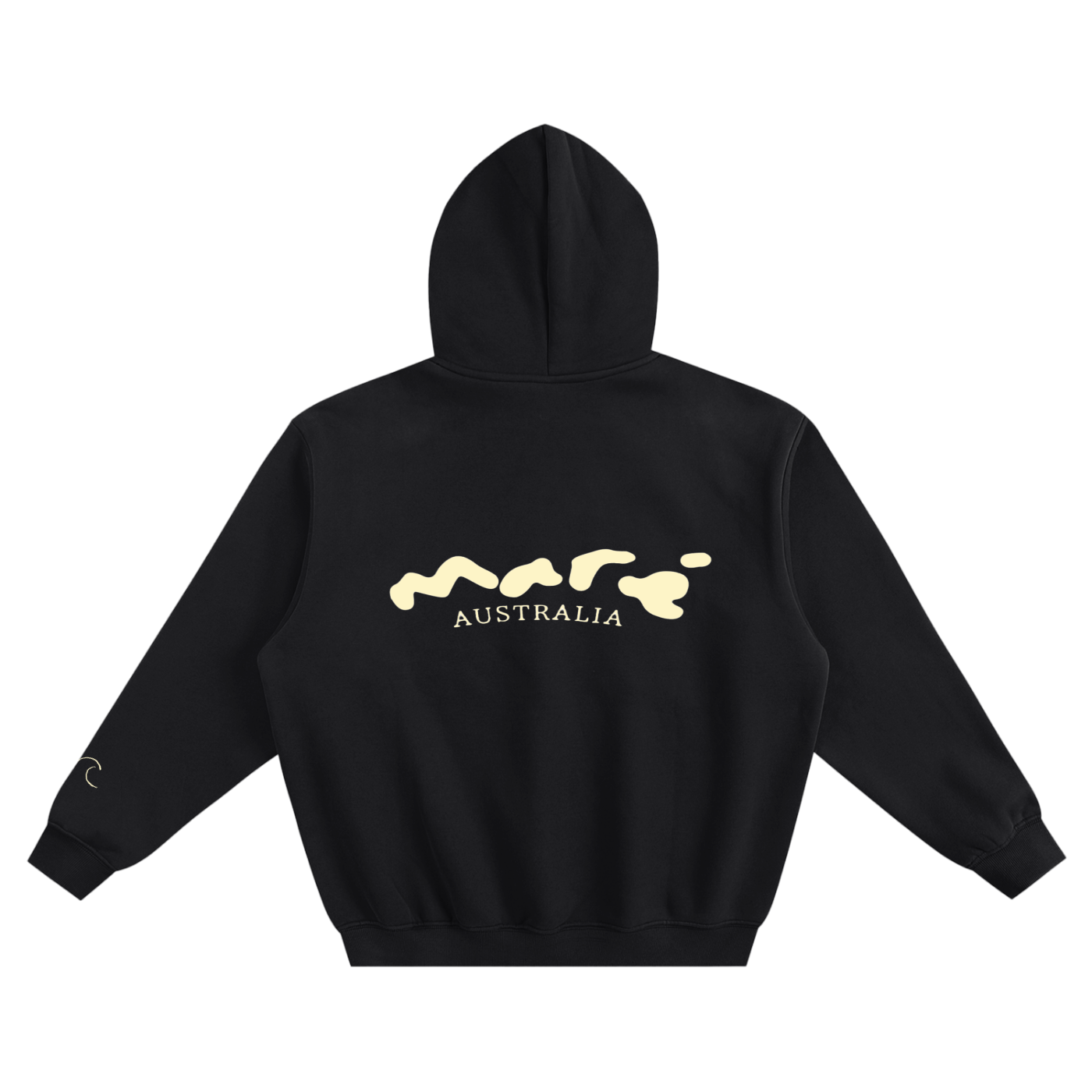 Baby yellow marè fleeced hoodie